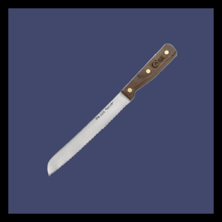 Household Cutlery 8" Bread Knife (Solid Walnut) - Thumbnail 3